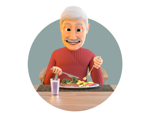 Maaltijd Groen Rechthoek